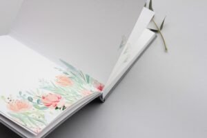 polaroid wedding guest book/ hug a book