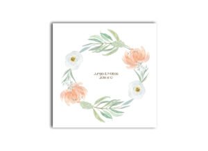 hug a book svečių piršto antspaudų vainikas